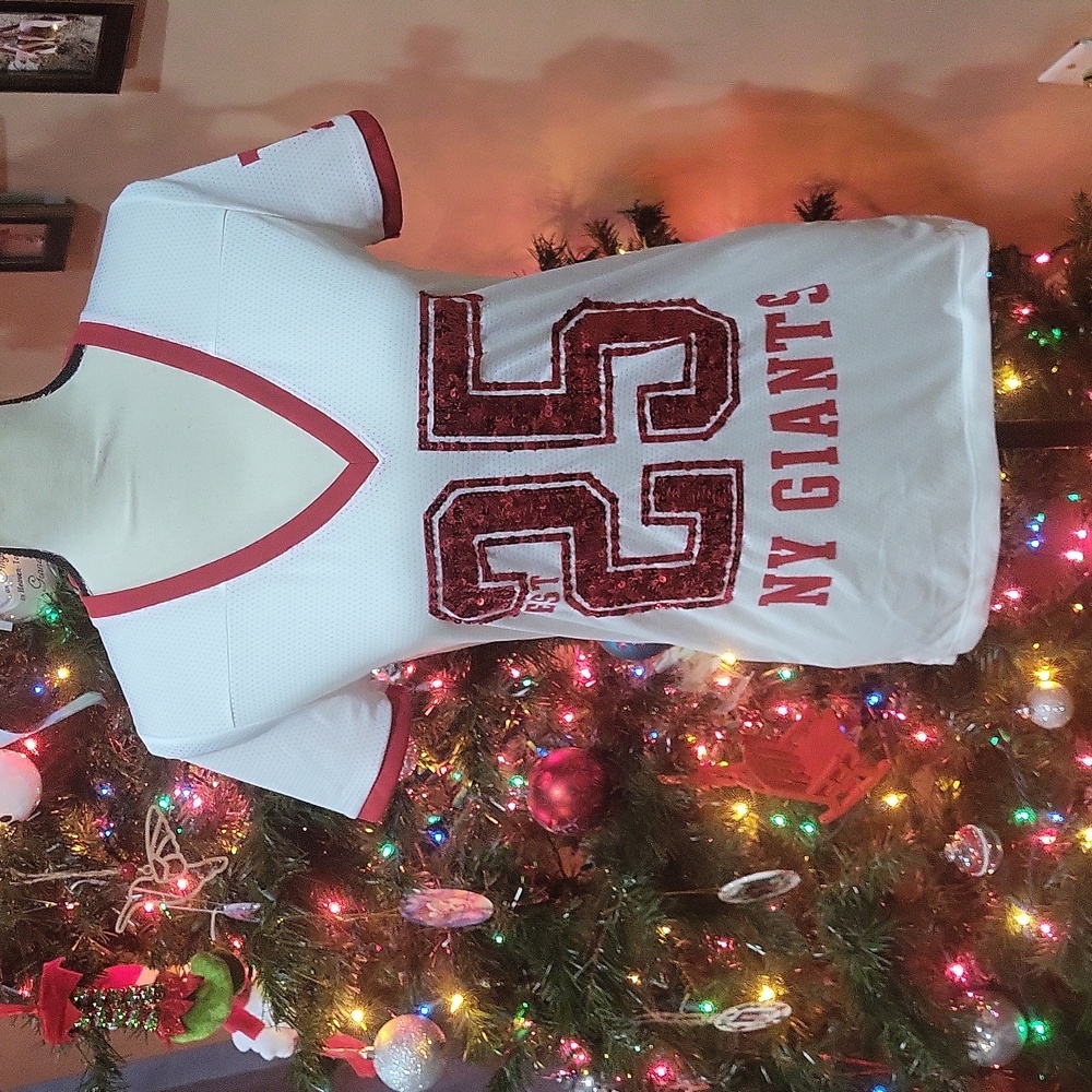 Victoria's Secret PINK NY Giants Jersey - Picture 1 of 13